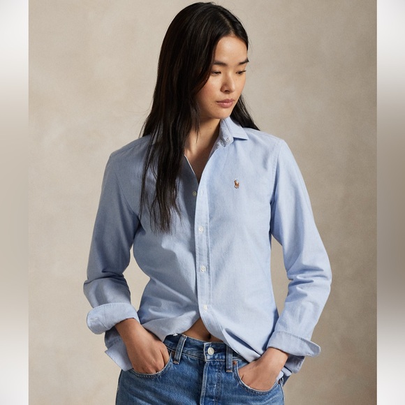 New Ralph Lauren Slim Oxford shirt - Picture 1 of 4